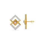 Diamond Square Earrings