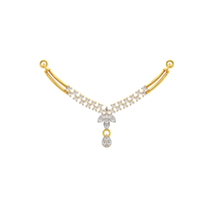 Floral Symphony Diamond Mangalsutra