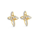Intertwined Diamond Earrings