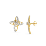 Intertwined Diamond Earrings