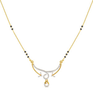 Serpentine Symphony Diamond Mangalsutra